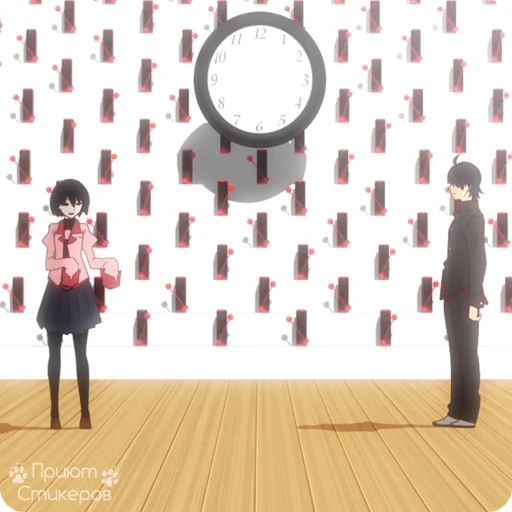 🕦 Стикер «Owarimonogatari p1» для Telegram