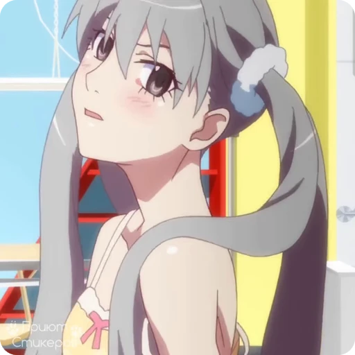 🙃 Стикер «Owarimonogatari p1» для Telegram