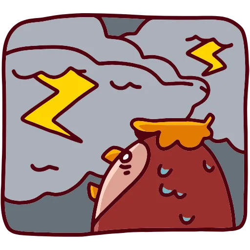 🌧 Эмодзи «Совосень» для Telegram