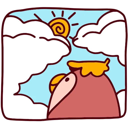 🌥 Эмодзи «Совосень» для Telegram