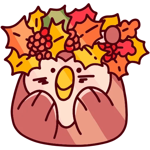 😇 Эмодзи «Совосень» для Telegram