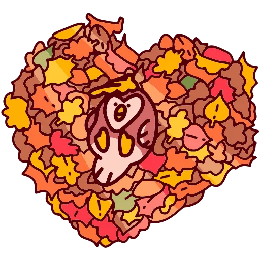 💛 Эмодзи «Совосень» для Telegram