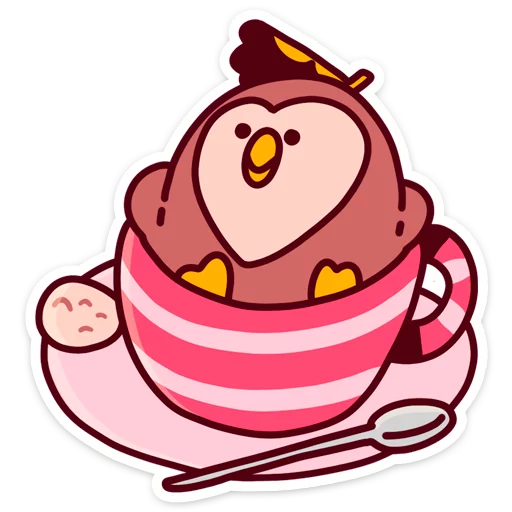 🍧 Стикер «Совосень» для Telegram