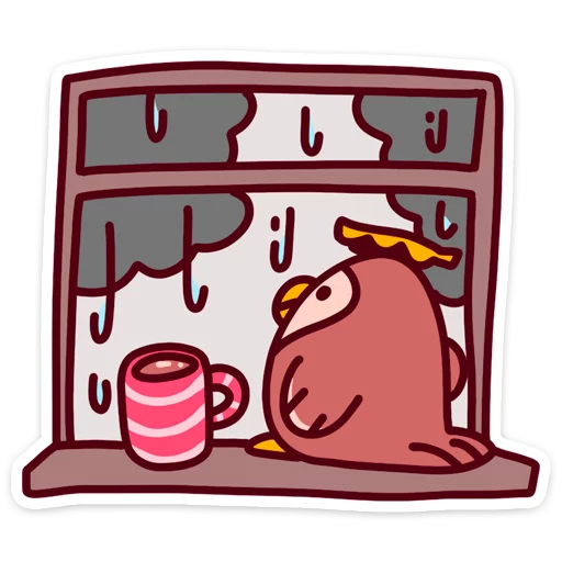 ☕ Стикер «Совосень» для Telegram