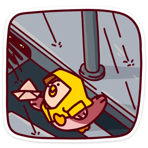 😱 Стикер «Совосень» для Telegram