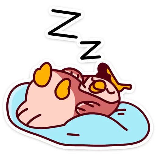 😴 Стикер «Совосень» для Telegram