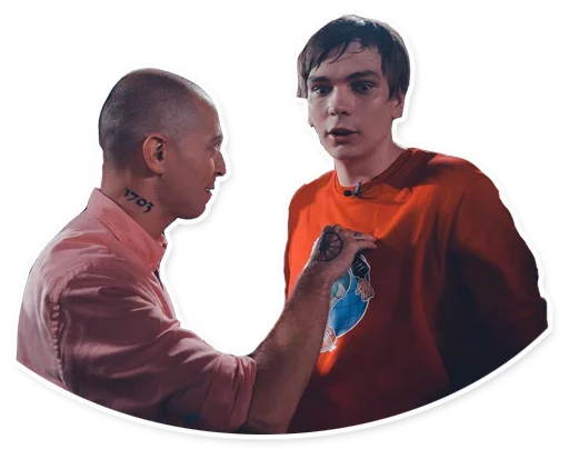 😱 Стикер «Oxxxymiron VS Слава КПСС» для Telegram