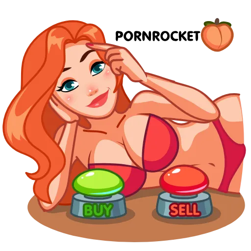 🟢 Эмодзи «PornRocket» для Telegram