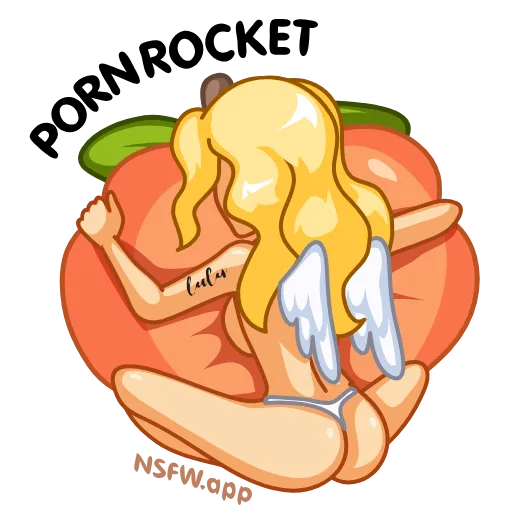 🍑 Эмодзи «PornRocket» для Telegram