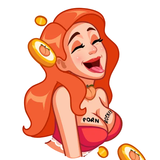 😋 Эмодзи «PornRocket» для Telegram