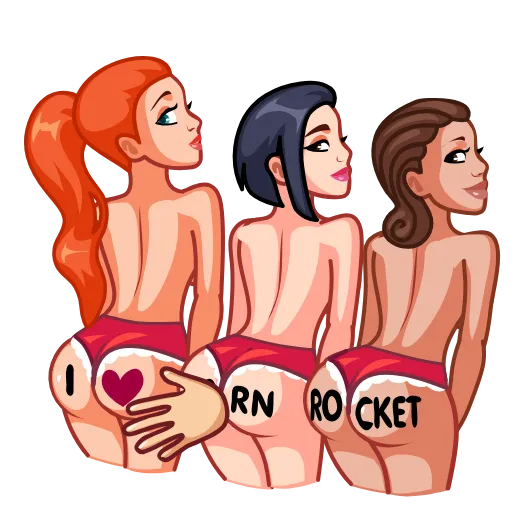 🍑 Эмодзи «PornRocket» для Telegram
