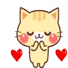 😍 Эмодзи «Cute Mix #cute #animals #cat» для Telegram