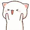 🎉 Эмодзи «Cute Mix #cute #animals #cat» для Telegram
