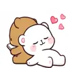 🥰 Эмодзи «Cute Mix #cute #animals #cat» для Telegram