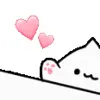 🥰 Эмодзи «Cute Mix #cute #animals #cat» для Telegram