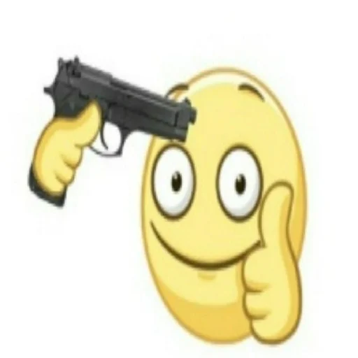 🔫 Стикер «П остирония» для Telegram