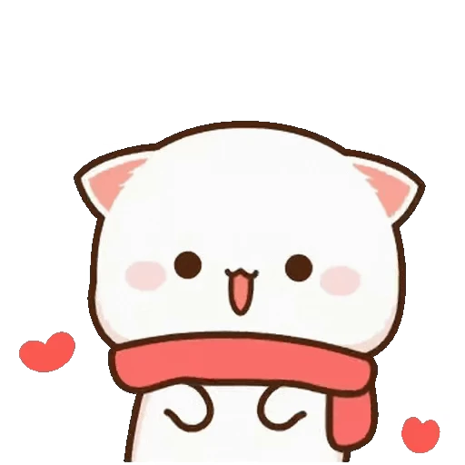 😊 Стикер «Mochi Mochi Peach Cat» для Telegram