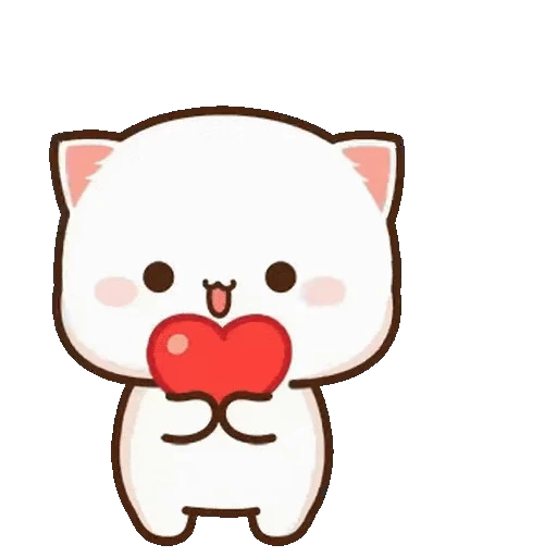 😊 Стикер «Mochi Mochi Peach Cat» для Telegram