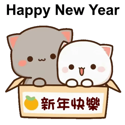 Стикерпак Mochi Mochi Peach Cat для Telegram — скачать