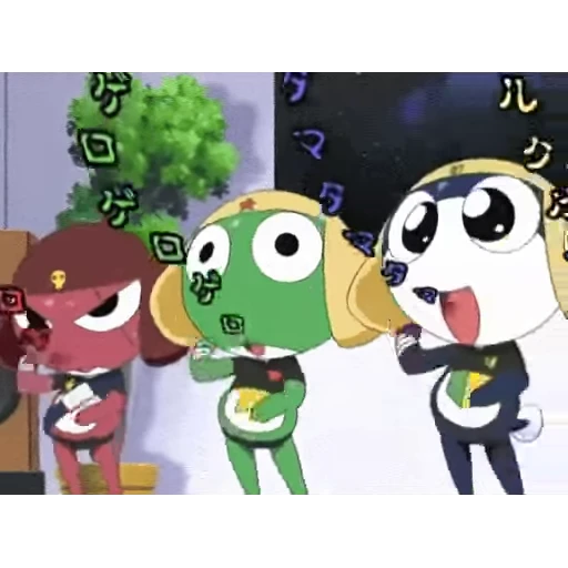 😊 Стикер «KERORO» для Telegram