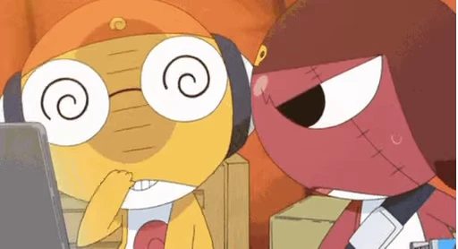 😊 Стикер «KERORO» для Telegram