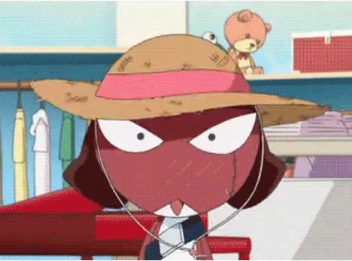 😊 Стикер «KERORO» для Telegram