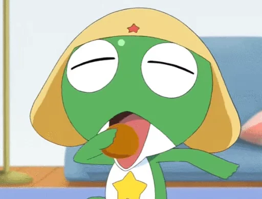 😊 Стикер «KERORO» для Telegram