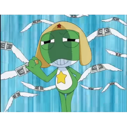 😊 Стикер «KERORO» для Telegram