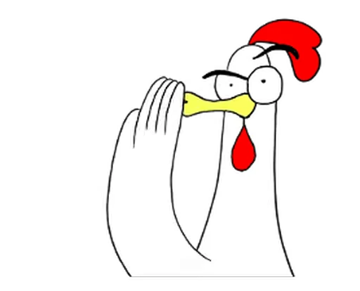 😊 Стикер «Chicken Bro Football» для Telegram