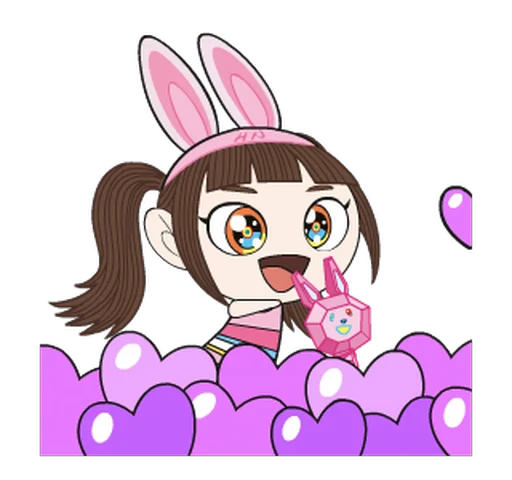 Стикерпак NEWJEANS MURAKAMI для Telegram — скачать