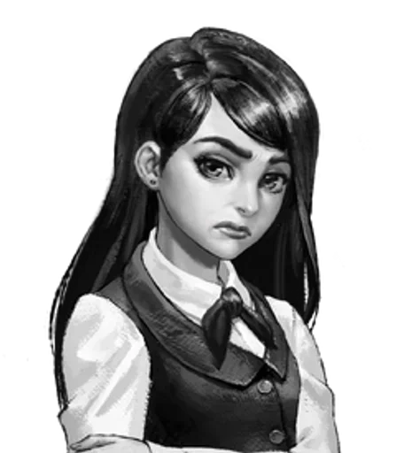 😒 Стикер «Персонажи Tiny Bunny» для Telegram