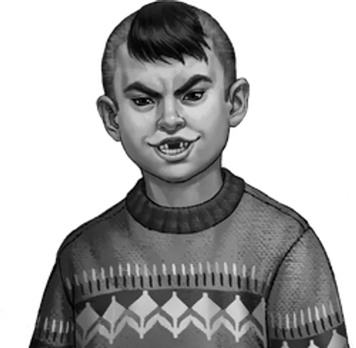 😈 Стикер «Персонажи Tiny Bunny» для Telegram