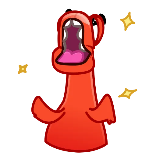 Стикерпак Red Rex для Telegram — скачать