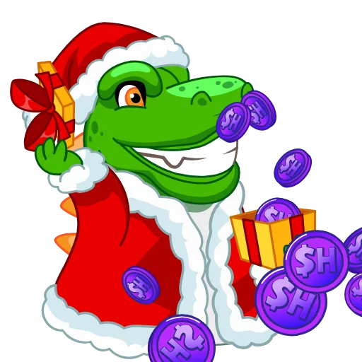 🎁 Стикер «Holiday» для Telegram
