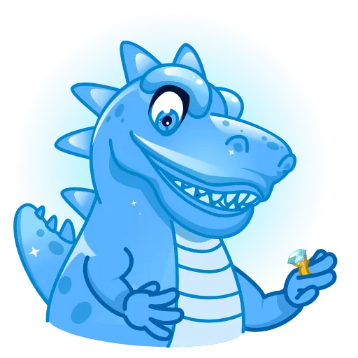 💍 Стикер «Diamond Dragon» для Telegram