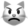 Эмодзи «𝖦𝗋𝖺𝗒 𝖤𝗆𝗈𝗃𝗂» для Telegram