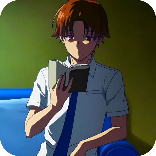 📖 Стикер «Classroom of the Elite» для Telegram