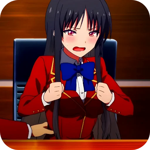 ☺ Стикер «Classroom of the Elite» для Telegram