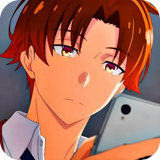 😕 Стикер «Classroom of the Elite» для Telegram