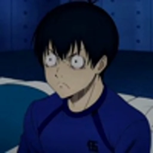 🥱 Эмодзи «Isagi Yoichi Blue LockИсаги Ёичи Синяя тюрьма» для Telegram