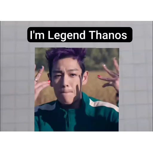 🤩 Стикер «Legend Thanos» для Telegram