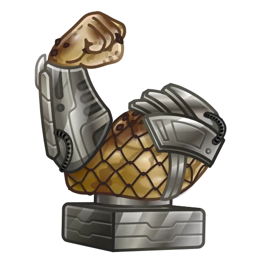 🎁 Эмодзи «Mighty Arm» для Telegram
