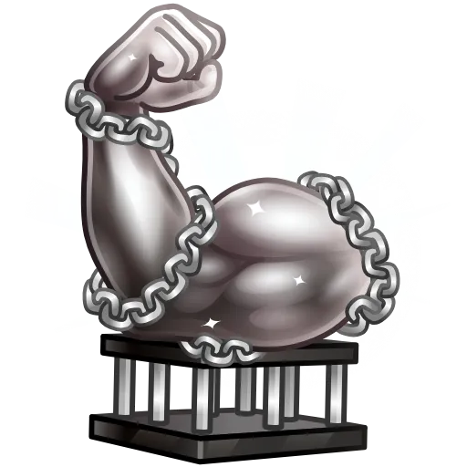 🎁 Эмодзи «Mighty Arm» для Telegram