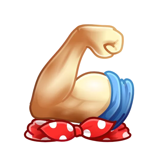 🎁 Эмодзи «Mighty Arm» для Telegram