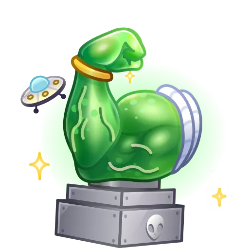 🎁 Эмодзи «Mighty Arm» для Telegram