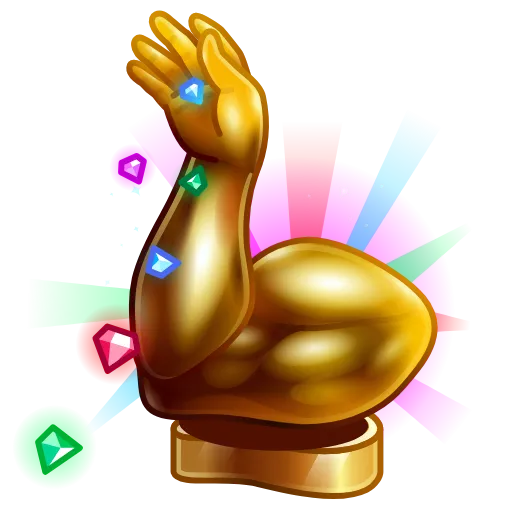 🎁 Эмодзи «Mighty Arm» для Telegram