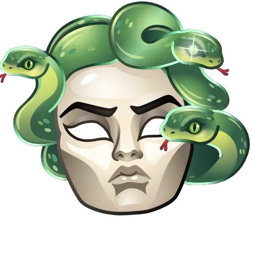 👺 Эмодзи «Myth Mask - эмодзи маски из новых нфт подарков тг» для Telegram