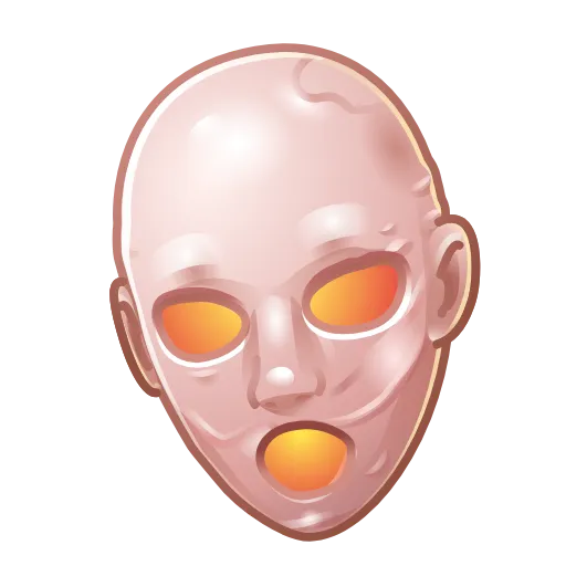 👺 Эмодзи «Myth Mask - эмодзи маски из новых нфт подарков тг» для Telegram