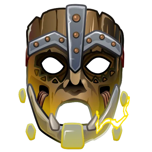 👺 Эмодзи «Myth Mask - эмодзи маски из новых нфт подарков тг» для Telegram