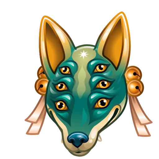 👺 Эмодзи «Myth Mask - эмодзи маски из новых нфт подарков тг» для Telegram